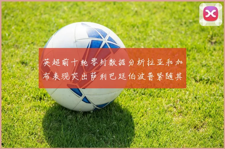 英超前十轮零封数据分析拉亚和加布表现突出萨利巴廷伯波普紧随其后